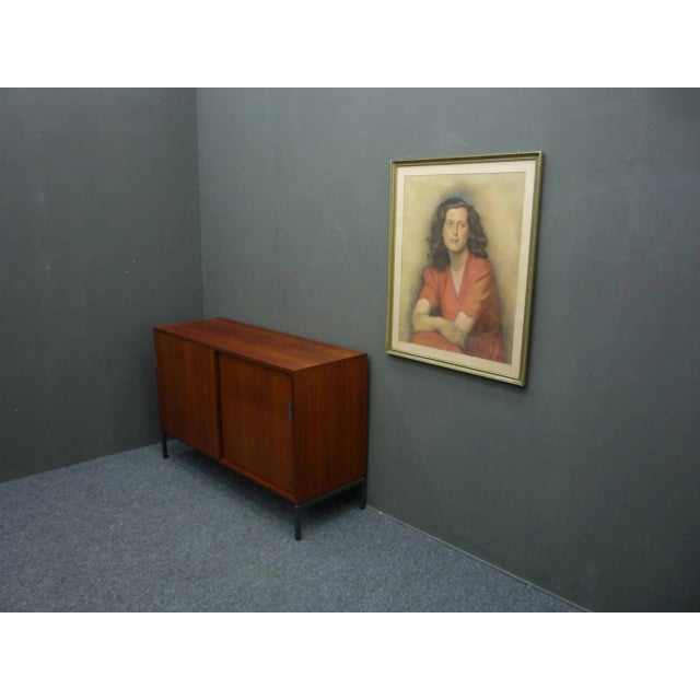 Teak Office Cabinet by Herbert Hirche for Holzäpfel, 1960s For Sale - Image 11 of 13