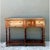Vintage Double Sided Campaign Console Table For Sale - Image 12 of 12