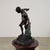 Bronze Classical Athlete Sculpture After Discobolus, Greco-Roman Athlete, 12” H For Sale - Image 12 of 16