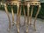 1970s 1970s Artisan Louis XVI Gold Beech Marble Tables-Pair For Sale - Image 5 of 18