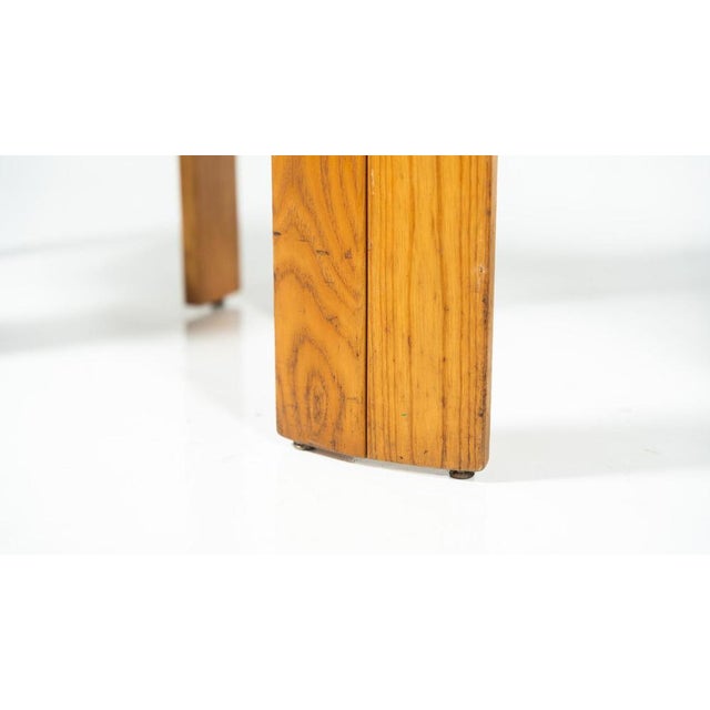 Armchairs in Wood and Fabric, Italy, 1970s, Set of 4 For Sale - Image 11 of 17