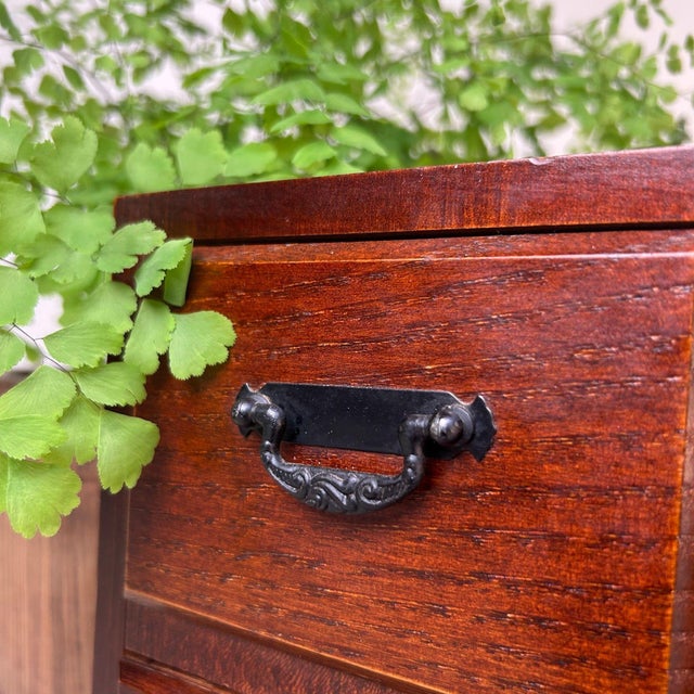 Small Wooden Drawer Cabinet, Japan, 1970s For Sale - Image 4 of 13