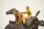 English Steeple Chase Sculpture Hans Harders Polychrome Bronze Horse Race For Sale - Image 4 of 12