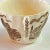 Shabby Chic Vintage 1980s Myott Staffordshire Royal Mail Ironstone Tea Cups - A Pair For Sale - Image 3 of 9