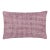 The House Of Scalamandré Heatherton Lumbar Pillow In Plum For Sale