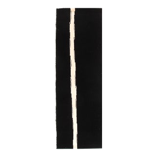 Pasargad DC Black & White Color Fine Modern Machine Made Runner Rug For Sale
