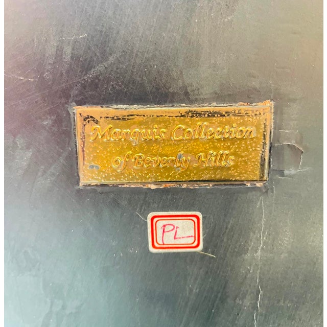 Tessellated Stone Pedestal by Marquis Collection of Beverly Hills, Usa 1990s For Sale - Image 18 of 18