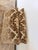 Taupe Pair of Cut Velvet Lumbar Pillows, Taupe-Brown Damask, Antique Style For Sale - Image 8 of 10