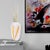 White Grasberg Glass Vase- Tall For Sale - Image 8 of 10