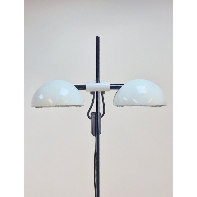 Vintage White Floor Lamp from Valenti Milano, Italy, 1970s For Sale - Image 9 of 18