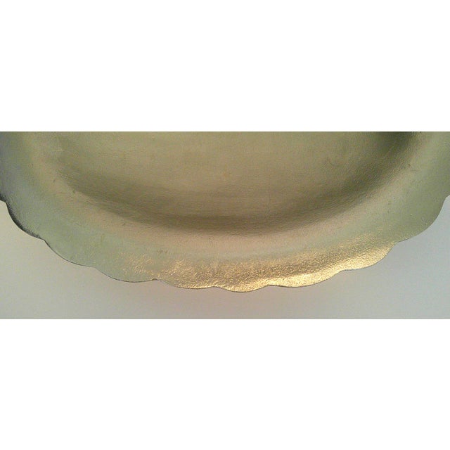 Vintage Style Silver Metal Tortoise Shell Wall Hanging Sculpture For Sale - Image 9 of 12