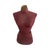 Antique dress form made in France. Used to tailor clothes. The piece is made from felt covered cardboard and adjustable....