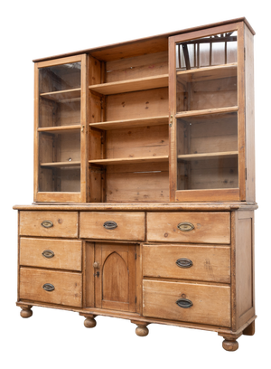 Antique Blonde Pine Dresser, 1900