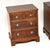 Wood Antique Georgian Bedside Chests, 1900s, Set of 2 For Sale - Image 7 of 10