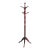 1900s Antique Hunzinger Mahogany Hat & Coat Rack Hall Tree For Sale