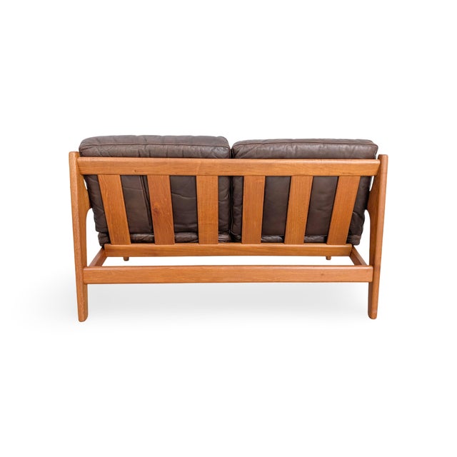 Mid-Century Two-Seater Sofa from Arne Wahl Iversen For Sale - Image 6 of 11