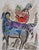 Marc Chagall, La vache bleue, Lithograph For Sale