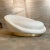 For your consideration, a 1970s big loveseat sofa satellite lounge chair. Wide gold platform base. By Milo Baughman....