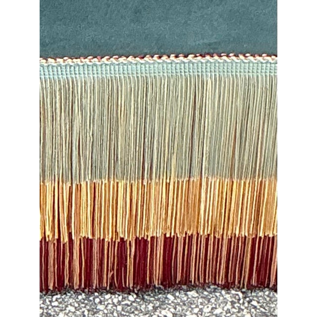 Early 21st Century Vintage Regency Sherril Williams Monumental Custom Tufted Banquette Sofa For Sale - Image 5 of 12