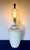 Postmodern Vintage Postmodern Palm Regency Plaster-Style Statement Lamp For Sale - Image 3 of 11