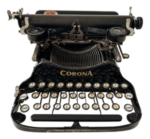 Corona 3 Folding Typewriter, 1913s