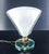 Metal Blown Glass Table Lamp from Barovier, 1930s For Sale - Image 7 of 18