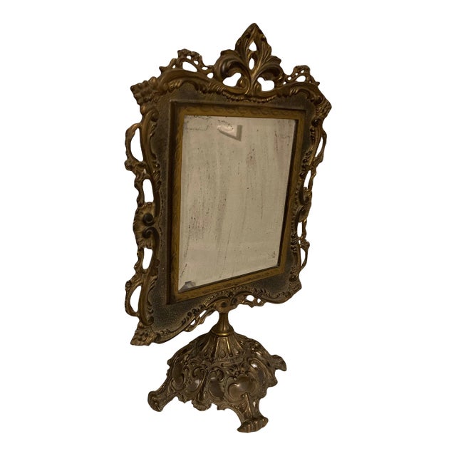 【送料無料】Antique Stand Door Mirror / BR 送料無料】Antique Stand Door Mirror / BR