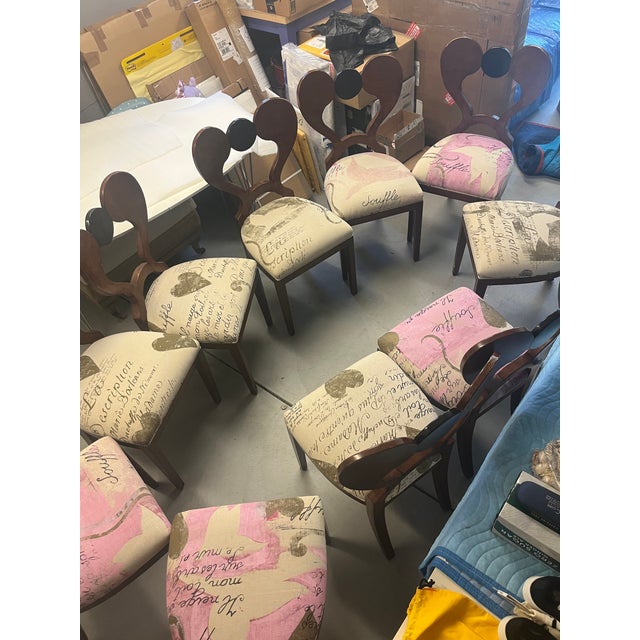 Peter Alexander Dining Chairs, Attributed, 10 Pieces For Sale - Image 9 of 16