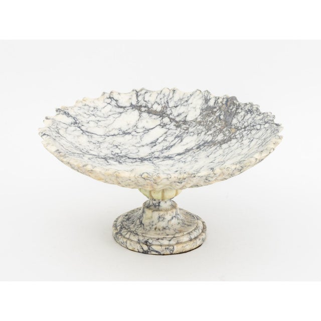 Late 20th Century Italian Neoclassical Style Alabaster Tazza For Sale - Image 5 of 8