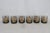 Coins of the World Lowball Bar Glass Set 6pc Black With 22k Gold Design 4920b For Sale In Miami - Image 6 of 13