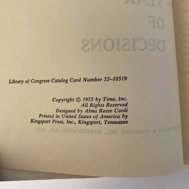 1955–1956 Harry S. Truman Memoirs First Edition Set With Dust Jackets For Sale - Image 9 of 13