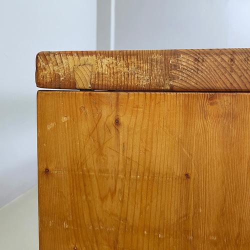 Italian Modern Rectangular Console Table in Wood, 1970s For Sale - Image 6 of 17