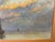 Blue Niek van der Plas, Dane Katwijk Fishing Boat, 1990, Oil Painting on Canvas, Framed For Sale - Image 8 of 11
