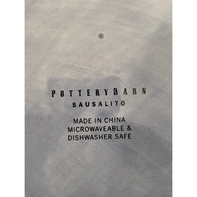 Pottery Barn Sausalito Dishes in Slate Blue - Set of 12 For Sale - Image 9 of 12