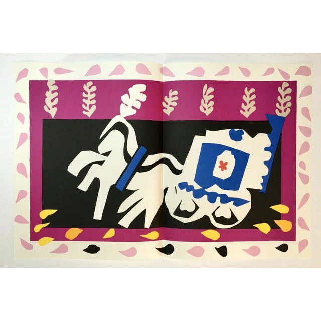 Artist: Henri Matisse Country: France Title:Pierrot’s funeral Medium: Lithograph Paper size: 15 x 22.5 inch, Folded as...