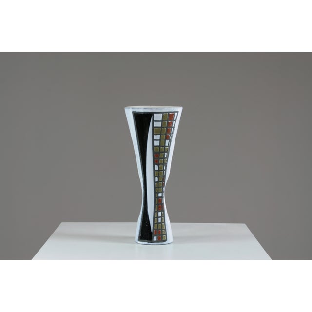Large Diabolo Vase by Roger Capro, France, 1950s For Sale - Image 6 of 10