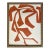 2024 " Il Movimento' Contemporary Botanical Painting on Paper by Artist r.k. Red For Sale