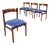 Four 101 Chairs by Gianfranco Frattini for Cassina, Set of 4 For Sale