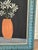 Primitive Rustic Vintage Framed Vase of Flowers Painting For Sale In Sacramento - Image 6 of 8