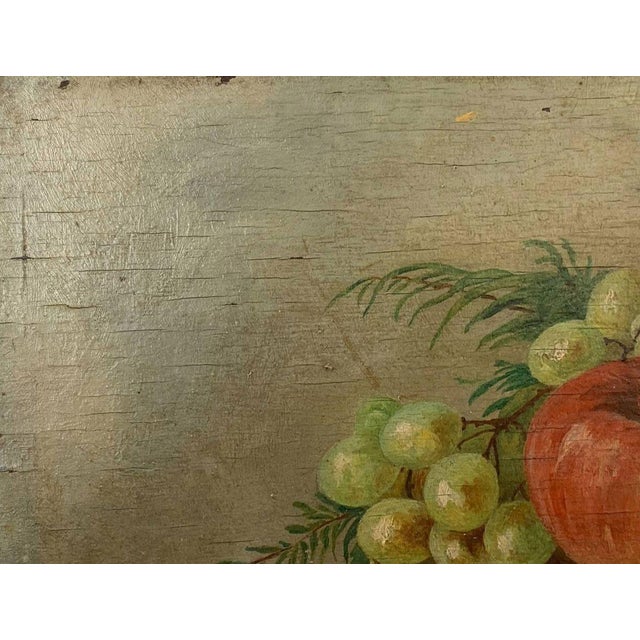 Oil Painting Still Life With Apples For Sale - Image 9 of 12