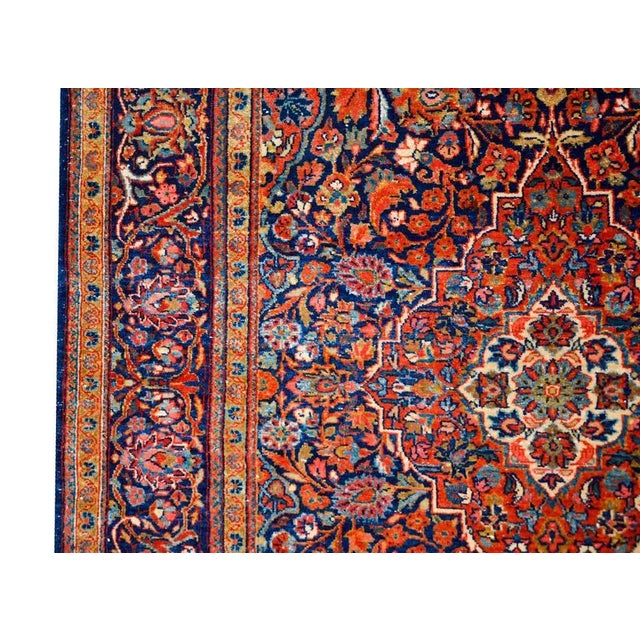 Early 20th Century Kashan Rug For Sale In Chicago - Image 6 of 13