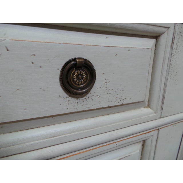 1960s Gustavian Style 4 Drawer Chest of Drawers For Sale - Image 5 of 10