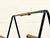 Mid-Century Magazine Rack in Woven Wood and Metal, 1960s For Sale - Image 13 of 14