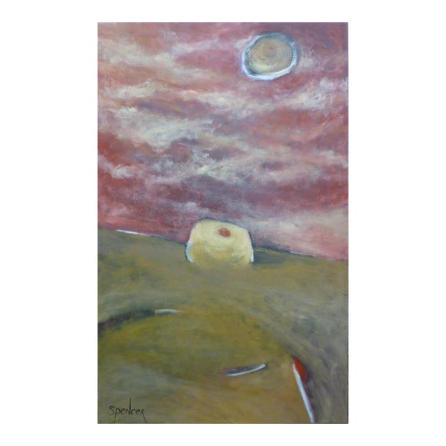 "Mother Earth" Large Expressionistic Oil Painting by Scott Spencer For Sale