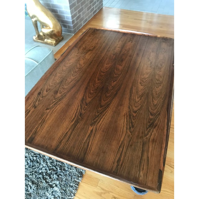 1960s Danish Modern Folke Ohlsson Frisco Coffee Table Mid Century Modern For Sale - Image 5 of 12
