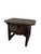 Wood Spanish Castilian Carved Wood Side Table with Iron Hardware, Early 20th Century For Sale - Image 7 of 14