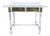 Acrylic Glass and Brass Desk by Charles Hollis Jones, 1990s For Sale
