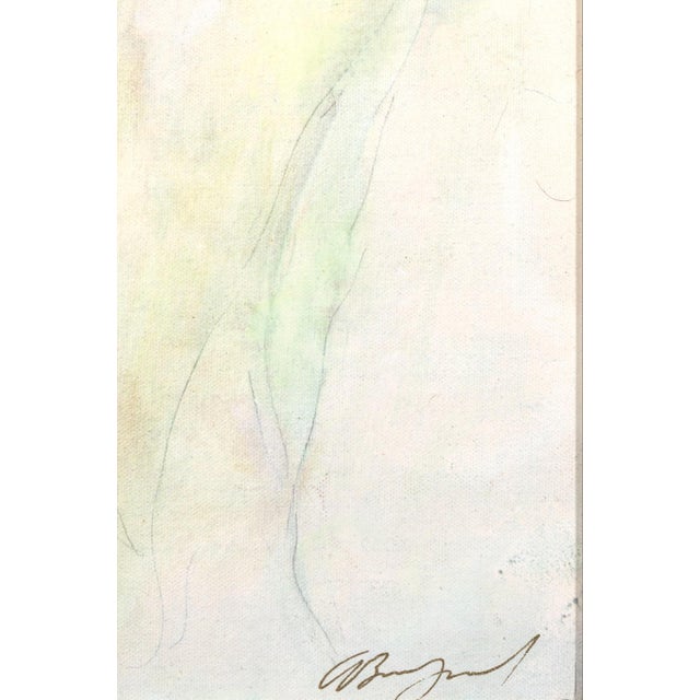 Gary Benfield Tranquil Moments Signed Embellished Serigraph on Canvas 118/150 For Sale - Image 4 of 6
