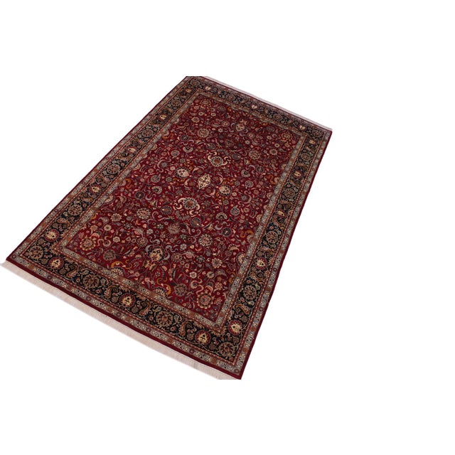 Designed with mesmerizing intricacy and gorgeous color palette, this hand-knotted masterpiece demonstrates the beauty and...