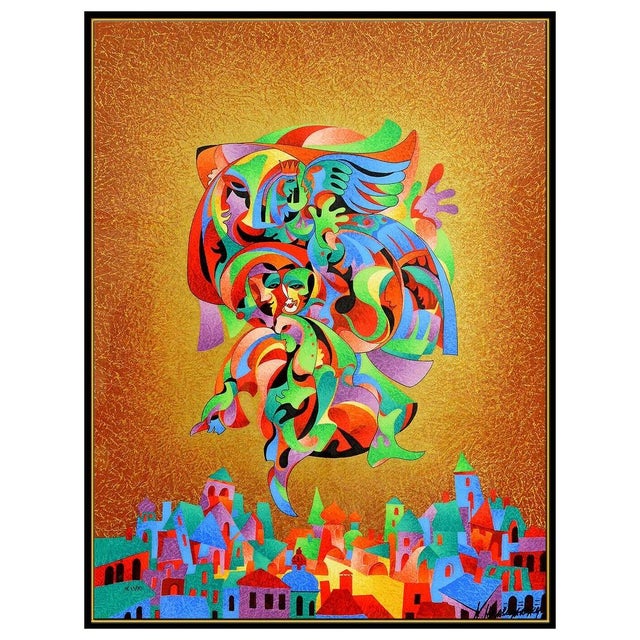 Message us to inquire about custom framing options! (Included for free with every purchase) Anatole Krasnyansky Authentic...